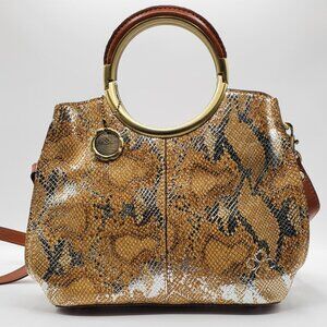 Women's Aria Shopper Metallic Spring Python
